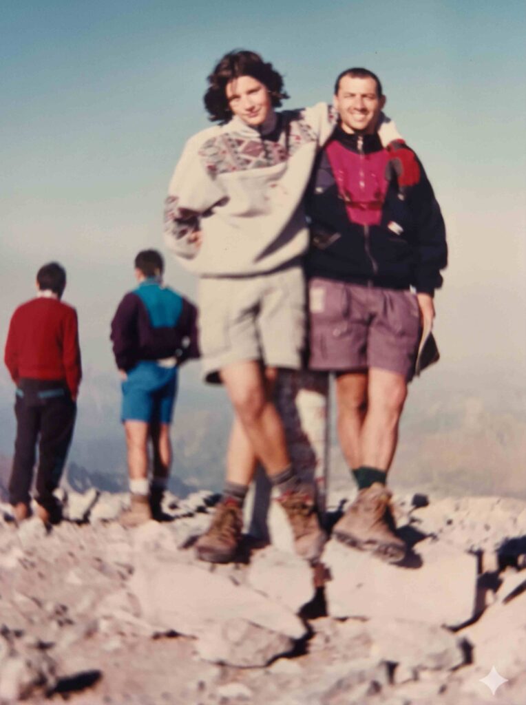 Mikel Álvarez y su hijo Urtzi Álvarez